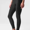 High-Waist Airlift 7/8 Line up Legginsy – czarne