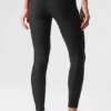 High-Waist Airlift 7/8 Line up Legginsy – czarne