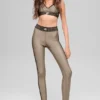 High-Waist Airlift 7/8 Line up Legginsy – Gravel