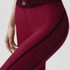 High-Waist Airlift 7/8 Line up Legginsy – Summer Romance Red