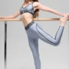 High-Waist Airlift 7/8 Line up Legginsy – Winter Frost