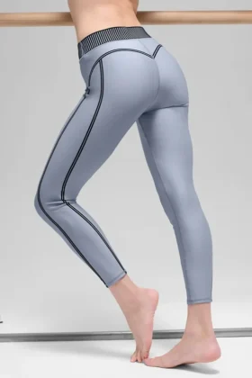 High-Waist Airlift 7/8 Line up Legginsy – Winter Frost