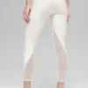 High-Waist Airlift 7/8 Rebel Legginsy – kolor kości słoniowej