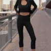 High-Waist Airlift capri | Spodnie do jogi