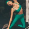 High-Waist Airlift Legging 7/8 – Emerald Isle