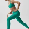 High-Waist Airlift Legging 7/8 – Emerald Isle