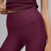 High-Waist Airlift Legging – bordowe