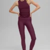 High-Waist Airlift Legging – bordowe