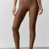 High-Waist Airlift Legging – brąz „Sun Kissed”