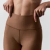 High-Waist Airlift Legging – brąz „Sun Kissed”