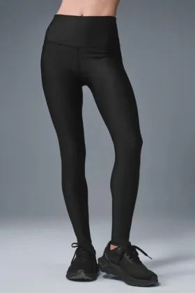 High-Waist Airlift Legging – czarne