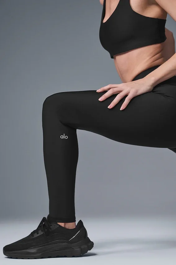 High-Waist Airlift Legging – czarne