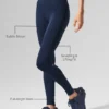 High-Waist Airlift Legging – granatowe