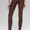 High-Waist Airlift Legging – kolor Brownstone