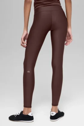High-Waist Airlift Legging – kolor Brownstone