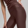 High-Waist Airlift Legging – kolor Brownstone