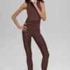 High-Waist Airlift Legging – kolor Brownstone