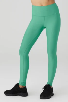 High-Waist Airlift Legging – kolor Lettuce