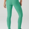 High-Waist Airlift Legging – kolor Lettuce