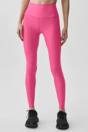 High-Waist Airlift Legging – kolor „Paradise Pink”