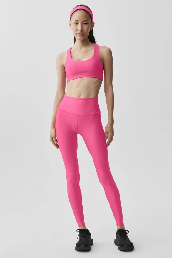 High-Waist Airlift Legging – kolor „Paradise Pink”