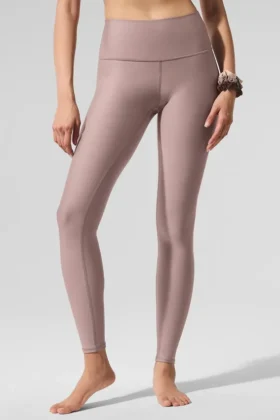 High-Waist Airlift Legging – kolor taupe