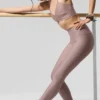 High-Waist Airlift Legging – kolor taupe