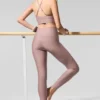 High-Waist Airlift Legging – kolor taupe