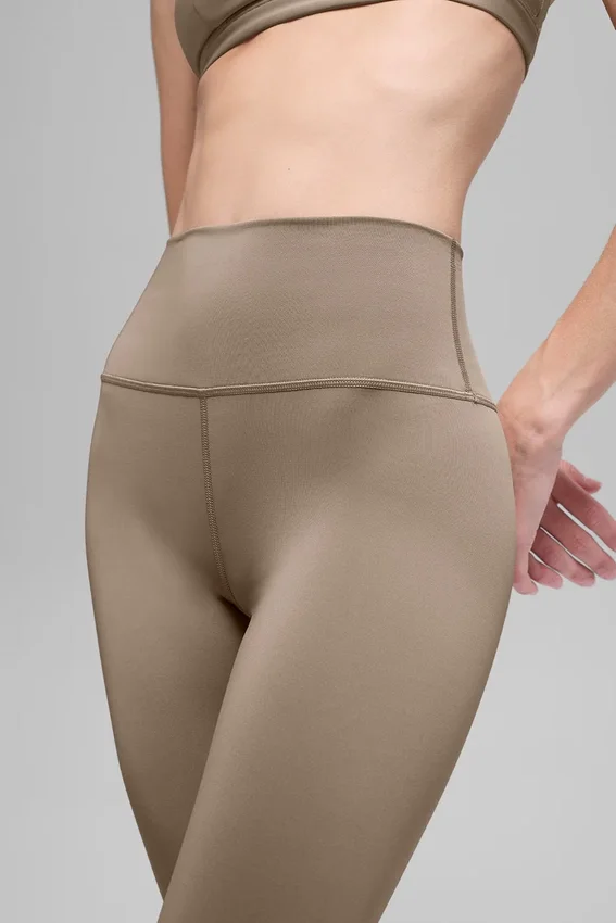 High-Waist Airlift Legging – kolor żwirowy