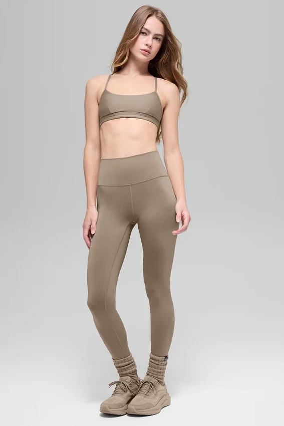 High-Waist Airlift Legging – kolor żwirowy