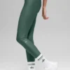 High-Waist Airlift Legging – kolor zielony koniczyny