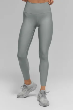 High-Waist Airlift Legging – Lunar Grey