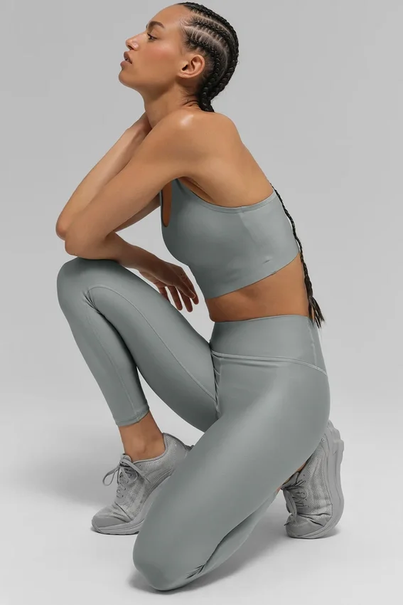 High-Waist Airlift Legging – Lunar Grey