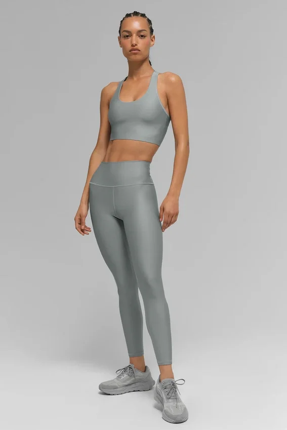 High-Waist Airlift Legging – Lunar Grey