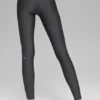High-Waist Airlift Legging o długości 7/8 – antracytowe