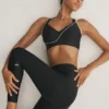 High-Waist Airlift Legging o długości 7/8 – czarne