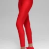 High-Waist Airlift Legging o długości 7/8 – jasnoczerwone