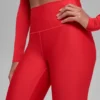 High-Waist Airlift Legging o długości 7/8 – jasnoczerwone