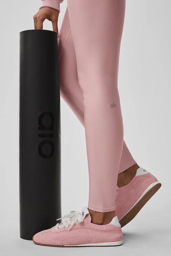 High-Waist Airlift Legging – Vintage Pink