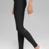 High-Waist Airlift Legging z funkcją wyrównywania sylwetki – czarne/białe