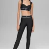 High-Waist Airlift Legging z funkcją wyrównywania sylwetki – czarne/białe