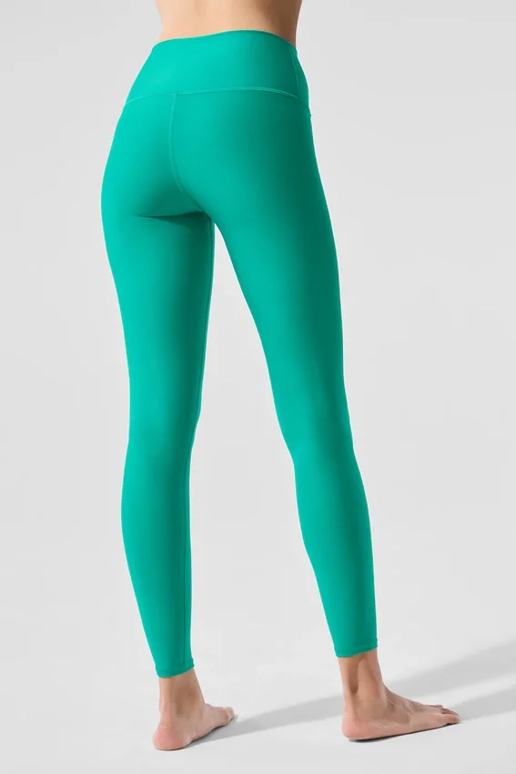 High-Waist Airlift Legging – zielony świerkowy