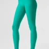 High-Waist Airlift Legging – zielony świerkowy