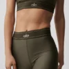 High-Waist Airlift Legginsy – Olive Tree/Olive Tree