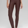 High-Waist Airlift Legginsy z wąskimi nogawkami – kolor Brownstone