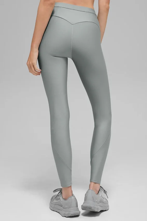 High-Waist Airlift Light Speed Legginsy – kolor Lunar Grey