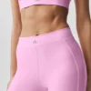 High-Waist Airlift Love Language Stirrup Legginsy – kolor Candy Heart Pink