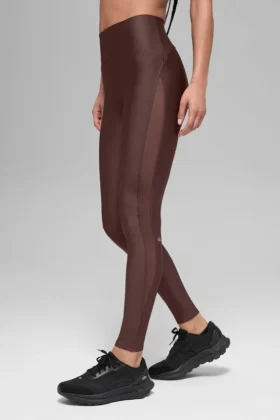 High-Waist Airlift Mesh Infatuation Legging – Brownstone