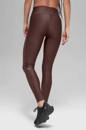 High-Waist Airlift Mesh Infatuation Legging – Brownstone