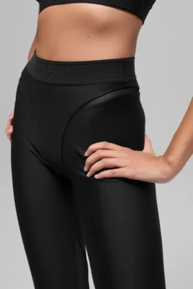 High-Waist Airlift Rebel 7/8 Legginsy – czarne